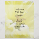 Delicate Spring Daffodil Full Color Flyer