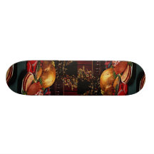 Delicious Baked ham, roast turkey Skate Deck