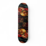 Delicious Baked ham, roast turkey skateboards