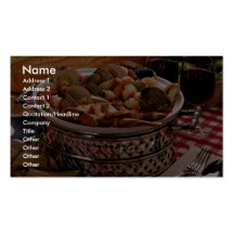 Delicious Cioppino Business Card Templates