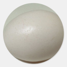 Delicious Egg Round Sticker