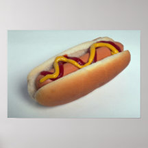 Delicious Hot dog Posters