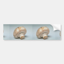 Delicious Mushroom Bumper Stickers