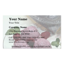 Delicious Raspberry ice cream with frosted cakes Business Card Template