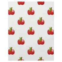 delicious red apples pattern flyer design