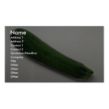 Delicious Zucchini Business Card