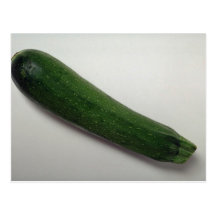 Delicious Zucchini Postcard