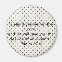 Delight in the Lord magnet