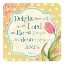 Delight in the Lord Stickers