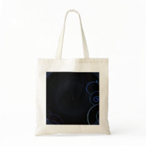 Delightful bluish swirls special gift bag