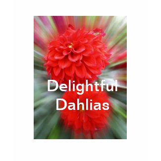 Delightful dahlias shirt