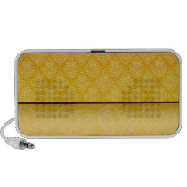 Delightful yellow stripes speakers