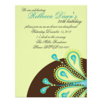 Delightfully Feathered! invitations