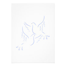 Delina Dove Custom Invites