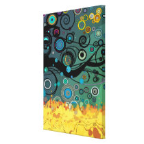 Delirium - Abstract Art Canvas Print