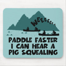 Deliverance,squeal little piggy parody mousepad