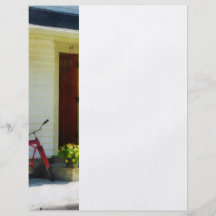 Delivery Bicycle by Two Red Doors Flyer Design