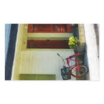 Delivery Bicycle by Two Red Doors Rectangle Stickers