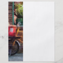 Delivery Bicycle Greenwich Village Flyer Design