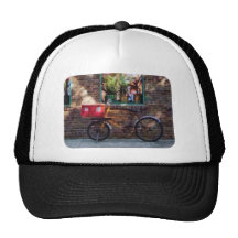 Delivery Bicycle Greenwich Village Mesh Hat