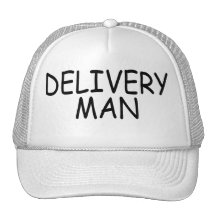 delivery man' trucker hats