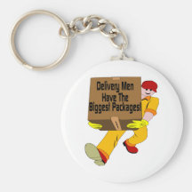 Delivery Men Keychain