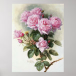 DeLongpre-Roses and Bumblebees-1899 posters