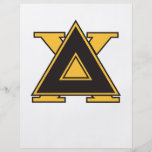 Delta Chi Badge Gold Full Colour Flyer