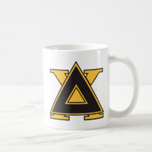 Delta Chi Badge Gold Mugs