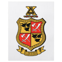 Delta Chi Coat of Arms Custom Flyer
