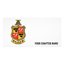 Delta Chi Coat of Arms Photo Card Template