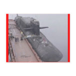 DELTA CLASS RUSSIAN SUBMARINE POST CARD