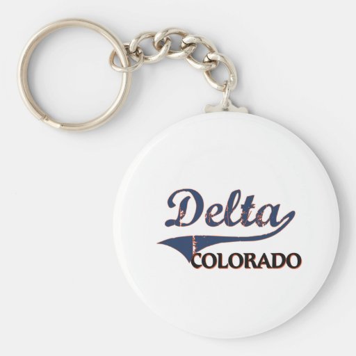 Delta Colorado City Classic Key Chain