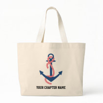 Delta Gamma Anchor Canvas Bags
