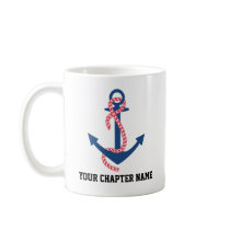 Delta Gamma Anchor Coffee Mug