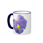 Delta Light Blue Pansy Mug