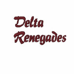 Delta Men's White Polo embroidered shirts