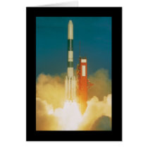 Delta Rocket Take-Off Card