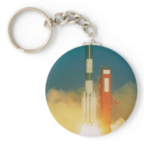 Delta Rocket Take-Off Keychains