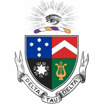 Delta Tau Delta Coat of Arms Acrylic Cut Outs