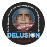 DELUSION stickers