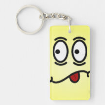 Deluxe Silly Smiley faces Key Chains