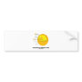 Delve Into My Nuclear Core (Cell Nucleus Attitude) Bumper Stickers