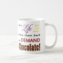 Demand Chocolate Mugs