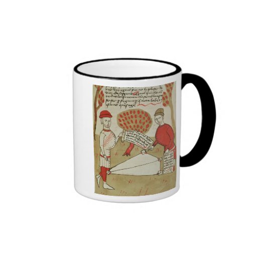 Demarcation of land, from 'Traite d'Arpentage' Coffee Mug
