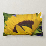 Demeure Sunflower Throw Pillow