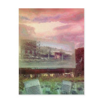 Demise of the Drive-in Theatres Post Card