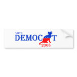 Democat Bumper Sticker bumper stickers