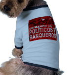 democracia real ya pet clothing