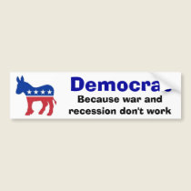 Democrat bumper stickers